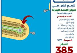 للبيع ارض في صباح الاحمد البحرية 